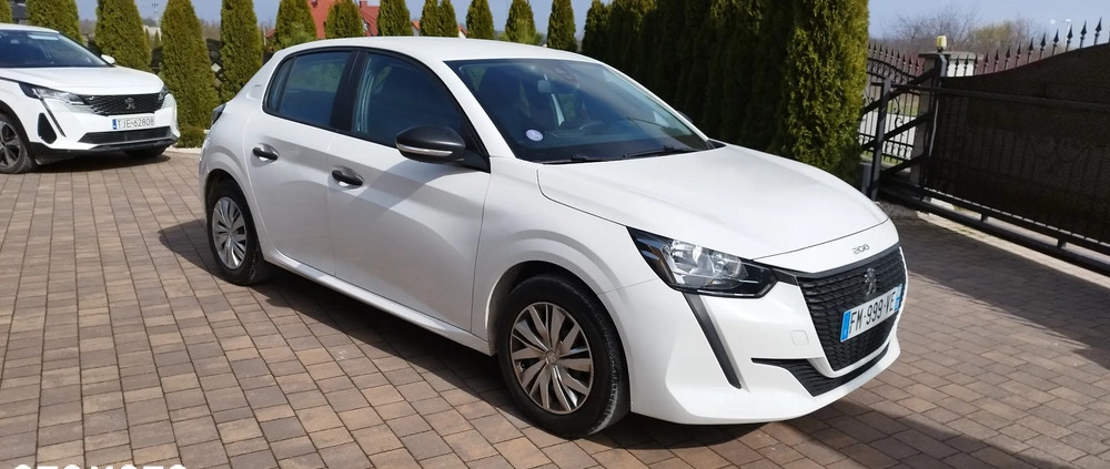 Peugeot 208 cena 43900 przebieg: 53000, rok produkcji 2019 z Dęblin małe 56